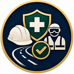 National Safety Council resource icon featuring safety-themed symbols representing injury prevention, workplace safety, traffic safety, and accident prevention education.