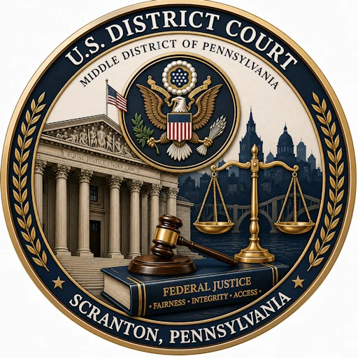 U.S. District Court Middle District of Pennsylvania Scranton federal court resource icon